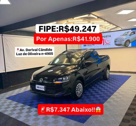 VOLKSWAGEN SAVEIRO 1.6 MI CE 8V FLEX 2P MANUAL G.VI VOLKSWAGEN SAVEIRO 1.6 MI CE 8V FLEX 2P MANUAL G.VI